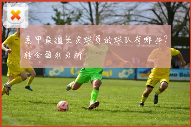 意甲最擅长卖球员的球队有哪些？转会盈利分析
