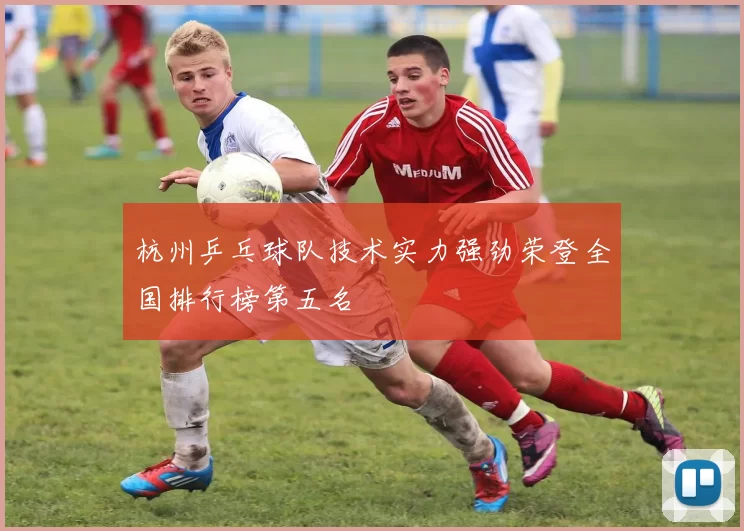 杭州乒乓球队技术实力强劲荣登全国排行榜第五名