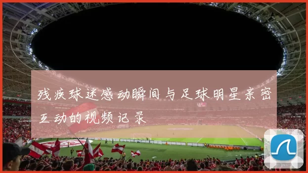 残疾球迷感动瞬间与足球明星亲密互动的视频记录