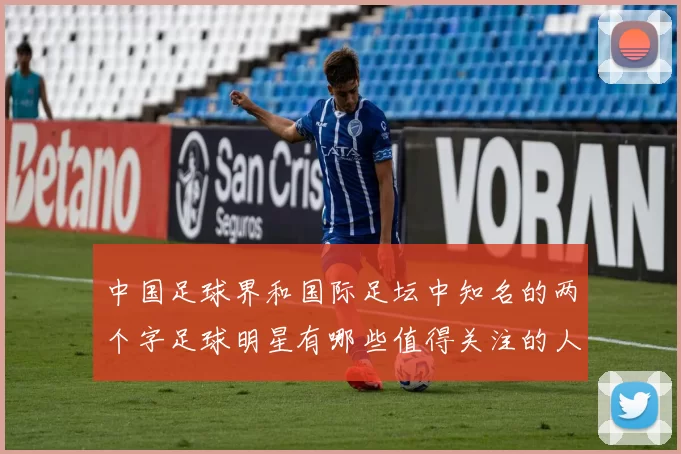 中国足球界和国际足坛中知名的两个字足球明星有哪些值得关注的人物